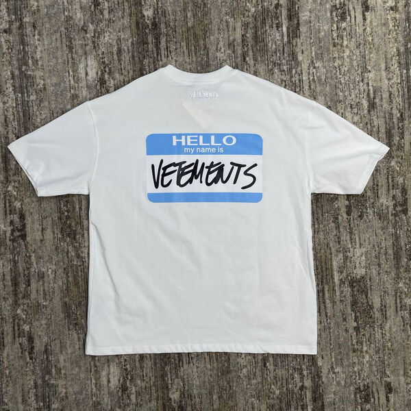 Мужская футболка Vetements мужской белый 152110-2