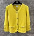 Кардиган Chanel женский горчичный 179881