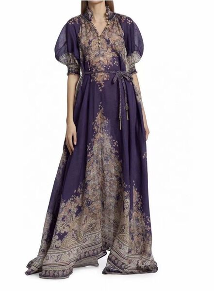 Платье Zimmermann женский фиолетовый 102267