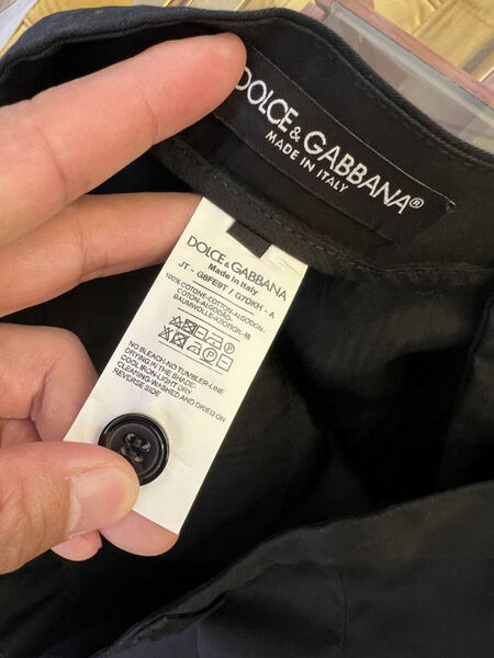 Мужские брюки Dolce & Gabbana мужской черный 182456-9