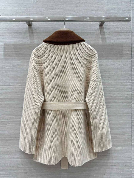 Кардиган Loro Piana женский вязаная ткань графитовый 199372-2