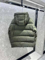 Мужской пуховик Burberry мужской болотный 167543-3