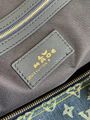 Дорожная сумка Louis Vuitton мужской кожа синий 19235-7