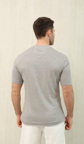 Мужская футболка Zegna мужской графитовый 181088-4