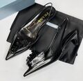Туфли Prada женский кожа черный 136656-1
