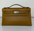 Сумка Hermèskelly 20 Pochette женский кожа 138060-1