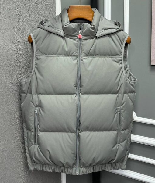 Мужской жилет Kiton мужской графитовый 165436