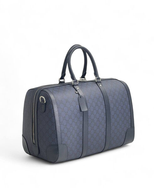 Дорожная сумка Gucci мужской кожа синий 147300-2