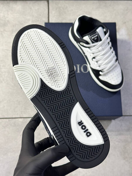 Мужские кроссовки Christian Dior мужской кожа белый 168678-5