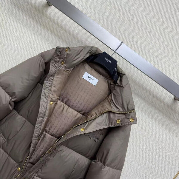 Пуховик Celine женский графитовый 126547-5