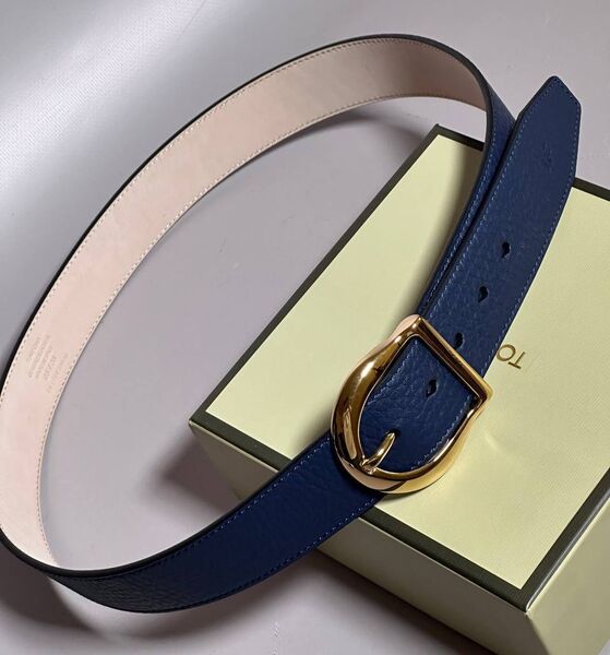 Мужской ремень Tom Ford мужской кожа синий 152819
