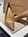 Туфли Gianvito Rossi женский кожа бежевый 80094-3