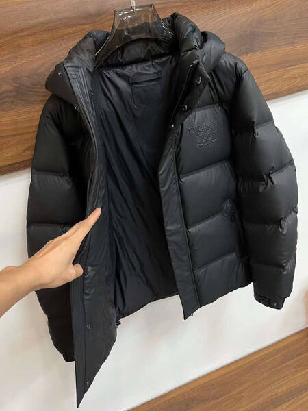 Мужской пуховик Prada мужской черный 169829-4