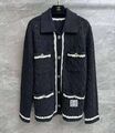 Кардиган Chanel женский вязаная ткань черный 151583-1