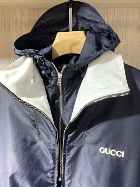 Мужская куртка Gucci мужской синий 196213-6