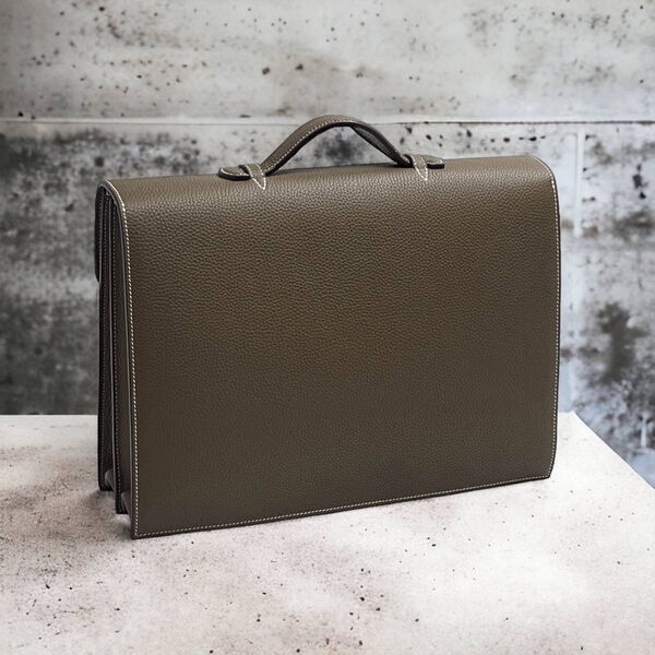Мужской портфель Hermès мужской кожа 122072