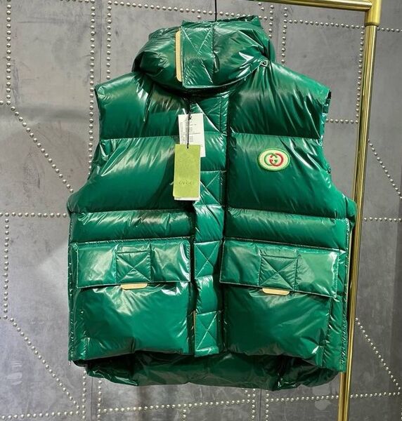 Жилет Gucci женский болотный 141328