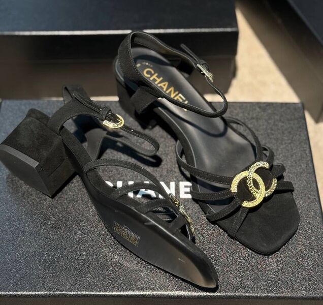 Шлепки Gucci женский кожа черный 190844