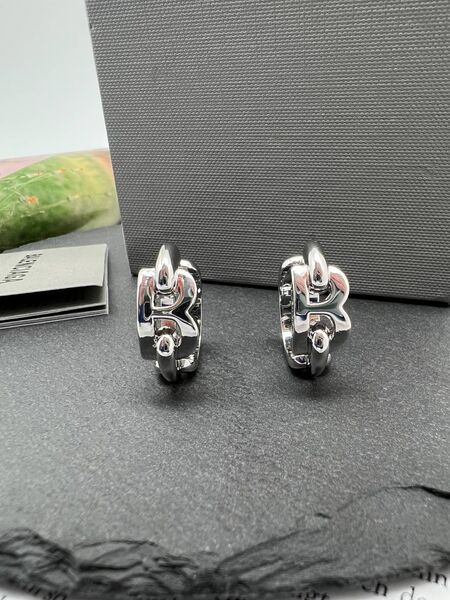 Серьги Balenciaga графитовый 175177-2