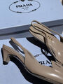 Туфли Prada женский кожа графитовый 151553-3