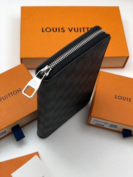 Портмоне Louis Vuitton мужской канва графитовый 61885-4