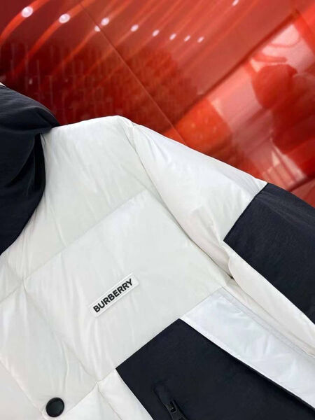 Мужской пуховик Burberry мужской белый 161336-6