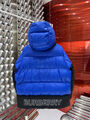 Мужской пуховик Burberry мужской синий 161330-8