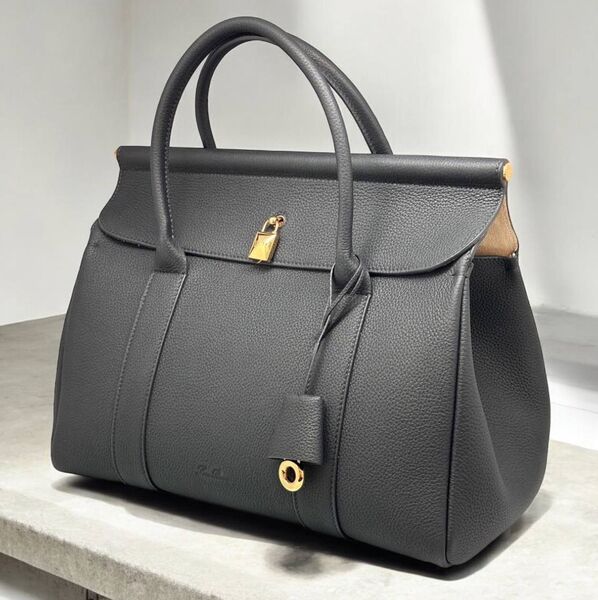 Сумка Loro Piana женский кожа графитовый 159479