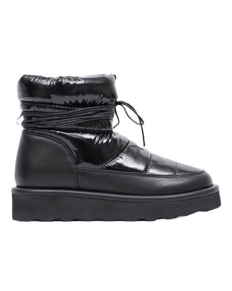 Угги Ugg Classic Mini Blow женский кожа черный 163480-2