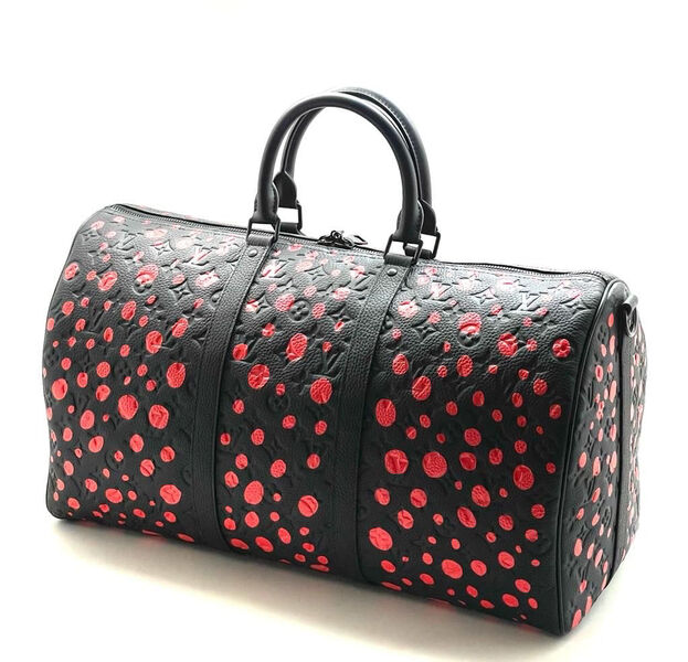 Дорожная сумка Louis Vuitton мужской кожа бордовый 108559-2