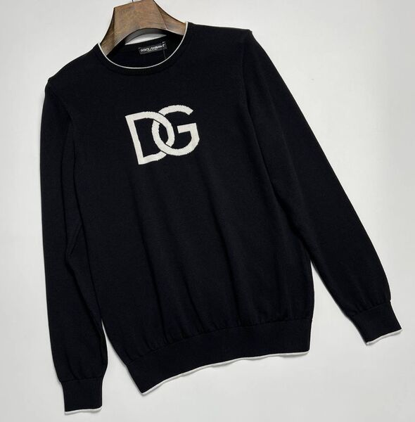 Мужской свитер Dolce&Gabbana мужской трикотаж черный 132539