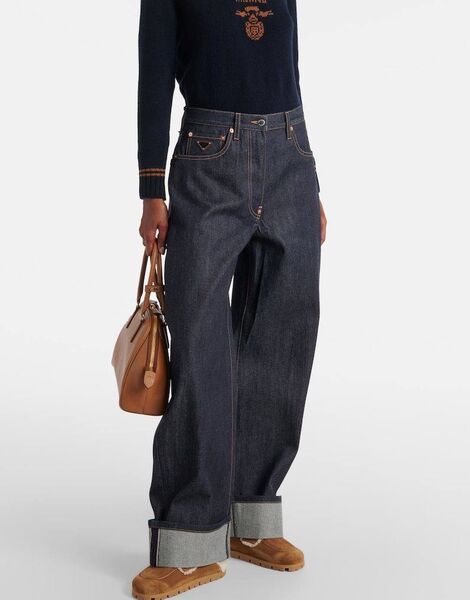 Джинсы Prada женский джинса синий 199933