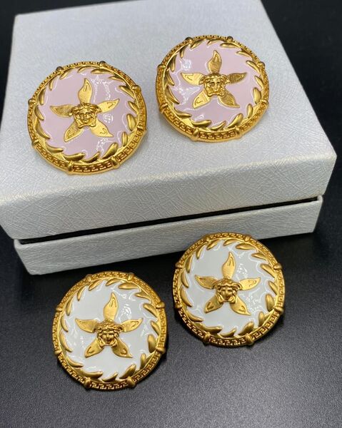 Серьги Versace розовый 70839-2