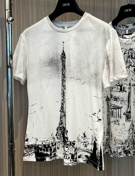 Футболка Christian Dior женский белый 153098