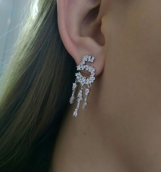 Серьги Chanel 70604