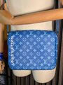 Мужская сумка мессенджер Louis Vuitton мужской канва синий 132076-4