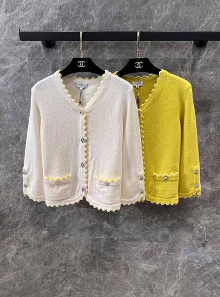 Кардиган Chanel женский белый 179885-3