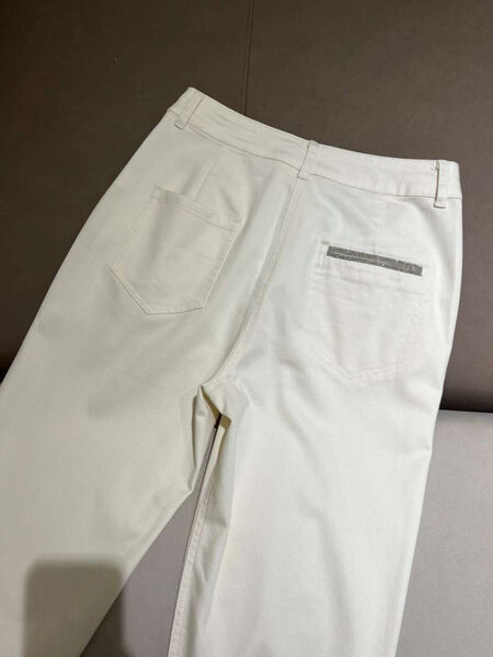 Джинсы Brunello Cucinelli женский джинса белый 105419-4