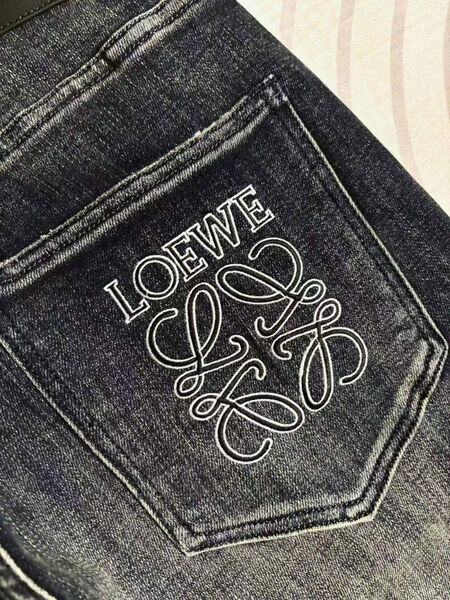 Мужские джинсы Loewe мужской джинса синий 158466-5