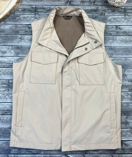 Мужской жилет Loro Piana мужской графитовый 118206