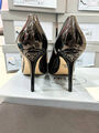 Туфли Prada женский кожа черный 135077-3