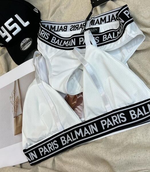 Купальник Balmain женский белый 116893