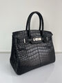 Сумка Hermès Birkin 30 женский кожа черный 140344-2
