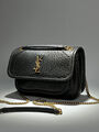 Сумка Saint Laurent женский кожа черный 193612-3