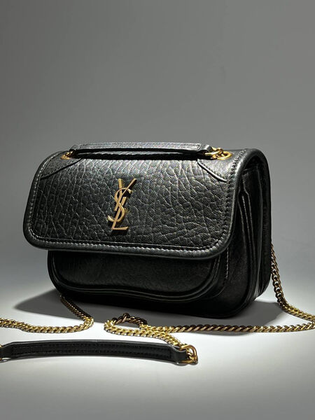 Сумка Saint Laurent женский кожа черный 193612-3