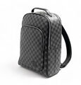 Мужской рюкзак Louis Vuitton мужской кожа графитовый 131372-3