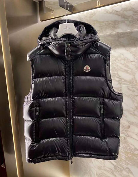 Мужской жилет Moncler мужской черный 161288-2