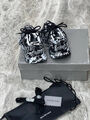 Кроссовки Balenciaga женский кожа графитовый 116478-7