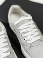 Кеды Saint Laurent женский замша графитовый 182954-4