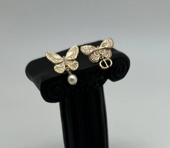 Серьги Dior золотистый 176072